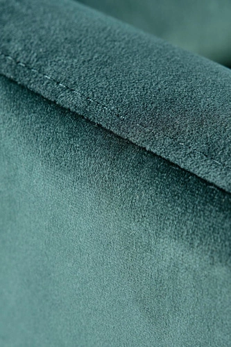 Fotel rozkładany do salonu Dativo welur zielony nowoczesny z funkcją spania Intesi