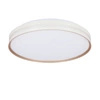 Plafon Montana plafon biały+złoty 24W  LED 40 cm klosz biały