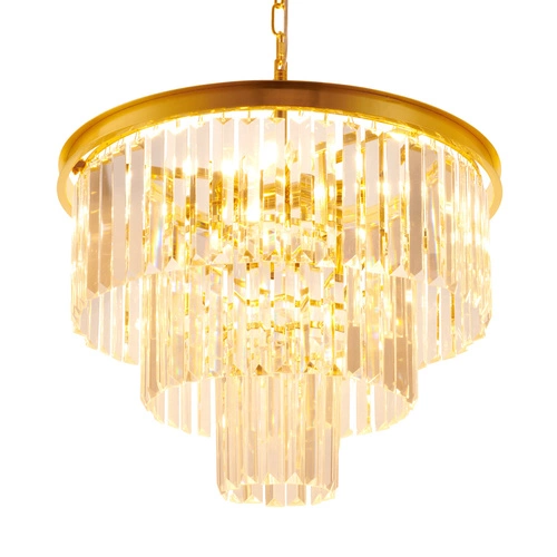 Lampa sufitowa SPLENDORE złota 50 cm glamour do salonu i jadalni Step into Design