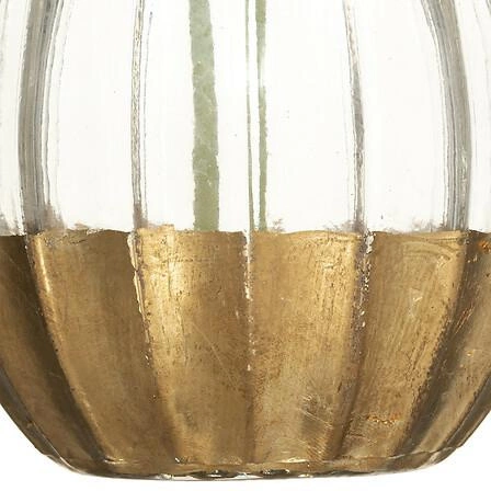 Sztuczny storczyk różowy Edi 40 cm w szklanym wazonie glamour do salonu Atmosphera