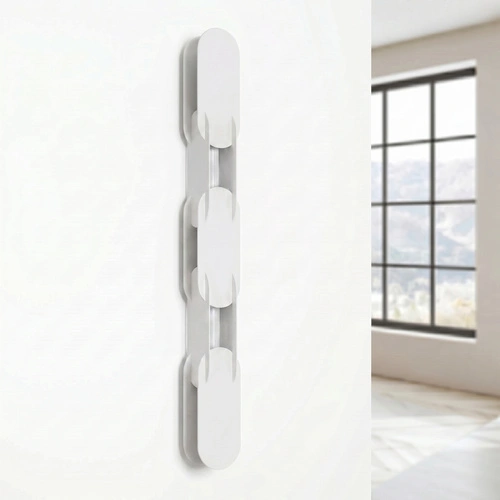 Kinkiet ścienny CHAIN 91 biały LED nowoczesny do salonu