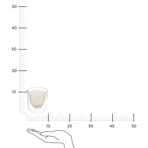 Świeca Ilan zapachowa 130 g szklany słoik jaśmin