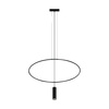 Lampa wisząca HOLAR 1 czarna