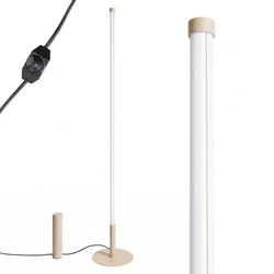 TRANG lampa stojąca do salonu beżowa nowoczesna LED 4000K