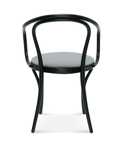 Krzesło drewniane Fameg B-9 z podłokietnikami do jadalni personalizowane retro gięte