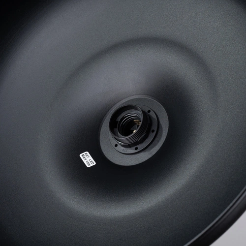 Lampa wisząca INDY czarna skandynawska do salonu i nad stół 38 cm SOLLUX LIGHTING