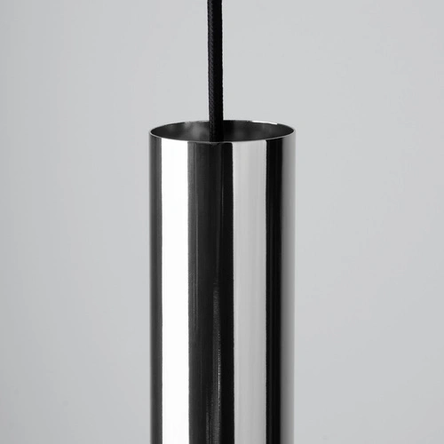 Lampa wisząca metalowa Lagos 1 chrom nowoczesna regulowana do salonu i jadalni 100 cm