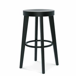 Stołek barowy Ufo FAMEG nowoczesny tapicerowany 75 cm personalizowany do kuchni i jadalni