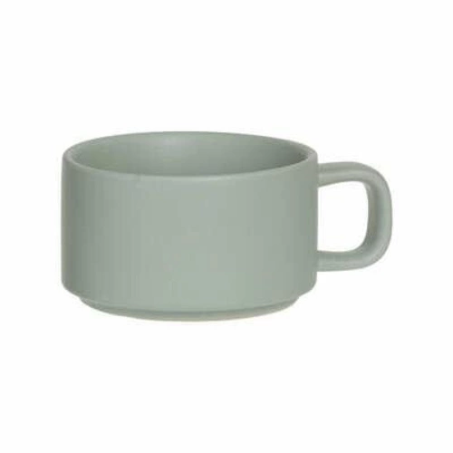 Imbryk ceramiczny Nature miętowy 400 ml 5five simply smart do parzenia herbaty z bambusową podstawą