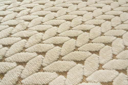 Dywan do salonu i na taras Trenzada 200x300 beżowy boho łatwoczyszczący Carpet Decor