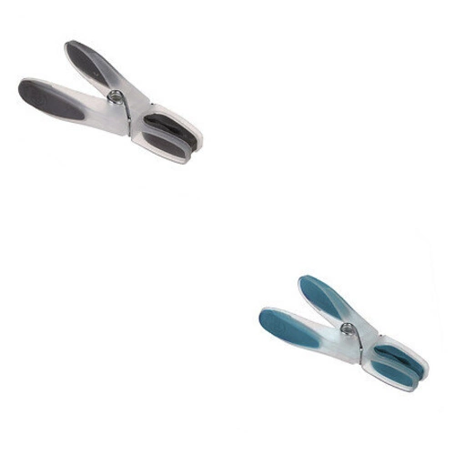 Zestaw klamerek do prania 24szt           szare/miętowe