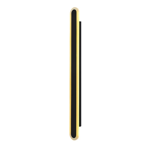 Kinkiet zewnętrzny STICK  L-90 czarny  28W  klosz opal IP65