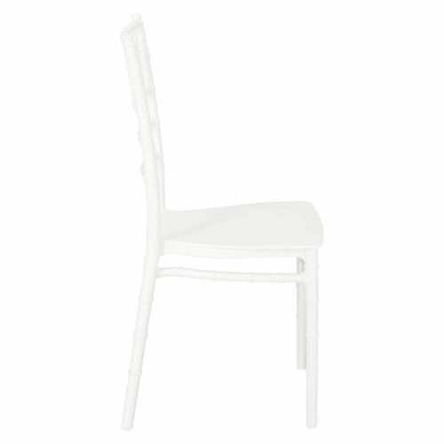Krzesło Chiavari białe z tworzywa