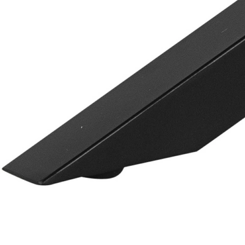 Stolik kawowy Heaven czarny marmur prostokątny szklany nowoczesny do salonu Actona 130x70 cm