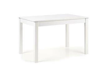 Stół rozkładany do jadalni Rocco Intesi biały nowoczesny 4-6 osobowy 118-158 cm