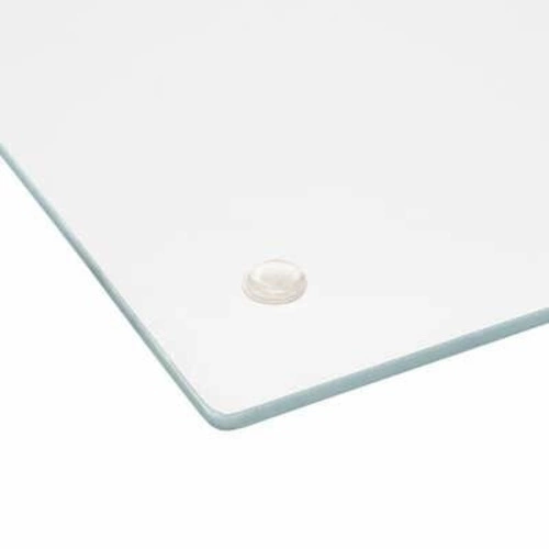 Deska do krojenia szklana white marble