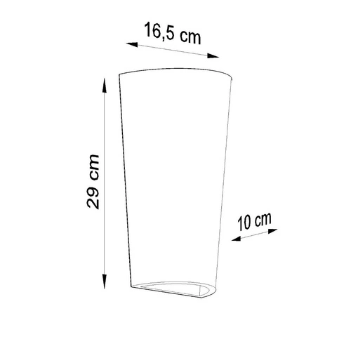 Kinkiet ścienny LANA biały ceramiczny nowoczesny do sypialni i salonu Sollux Lighting