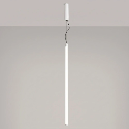 Lampa wisząca TRANG 100 biała LED regulowana nad wyspę
