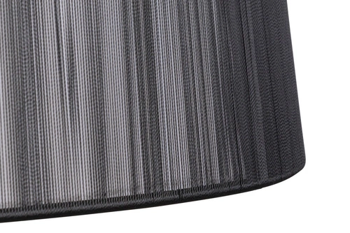 Nowoczesna lampa wisząca Gillenia czarna regulowana do salonu i sypialni CANDELLUX