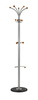 Wieszak Capricorne srebrny/drewno