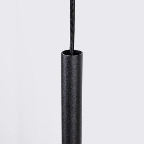 Lampa wisząca FELTRO 1 czarna beżowa nowoczesna do salonu i jadalni 30 cm