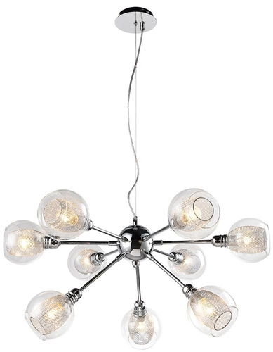  Lampa wisząca Dixy 9x40W E14 chrom