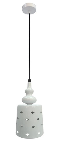 Lampa wisząca Hamp 15/26 1x60W E27 biały