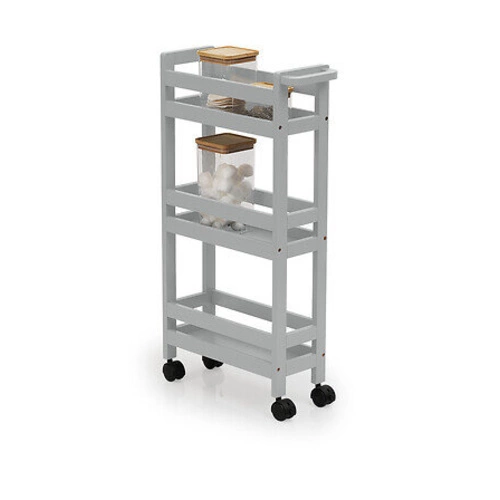 Wózek na kółkach Colors 3-poziomowy szary