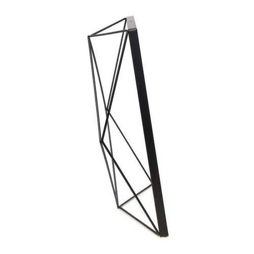 Ramka na zdjęcia 20x25 czarna metalowa Prisma Umbra nowoczesna stojąca lub wisząca