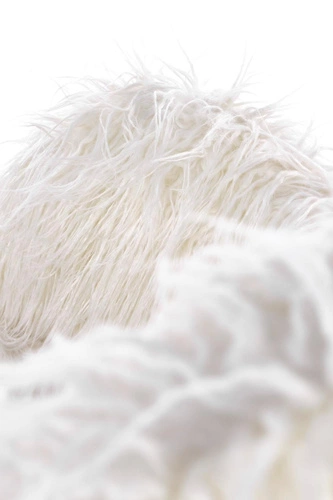 Fotel bujany Natsu kremowy