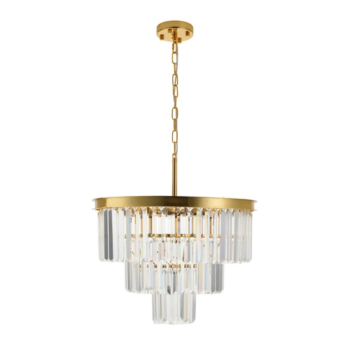 Lampa sufitowa SPLENDORE złota 50 cm glamour do salonu i jadalni Step into Design