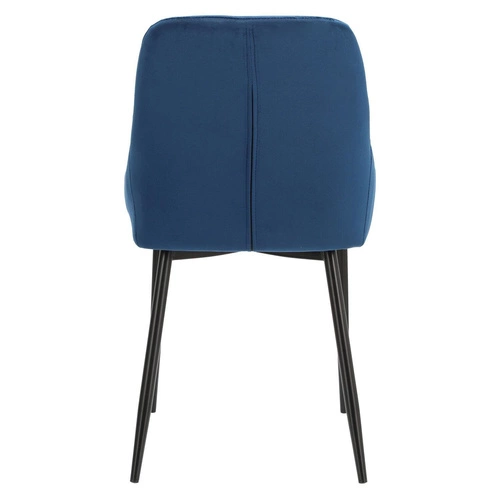 Krzesło Floyd Velvet niebieskie tapicerowane