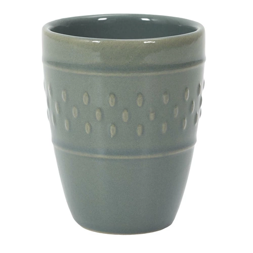 Kubek ceramiczny do espresso Queso Intesi 100ml morski nowoczesny na kawę