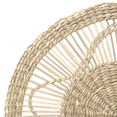 Dekoracja ścienna boho Seagrass Atmosphera naturalna ozdoba na ścianę do salonu i jadalni