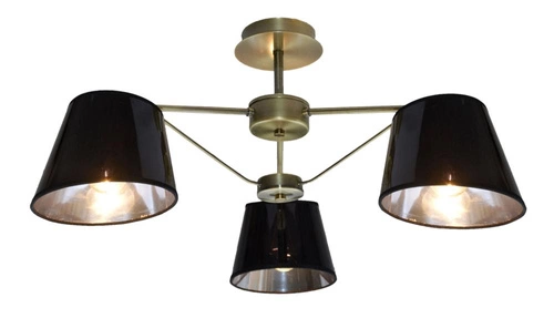 Lampa wisząca Cortez 3x40W E14 patyna