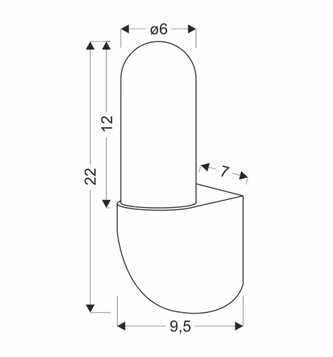 Kinkiet zewnętrzny Gynura czarny nowoczesny lampa ścienna na taras IP65 metal CANDELLUX