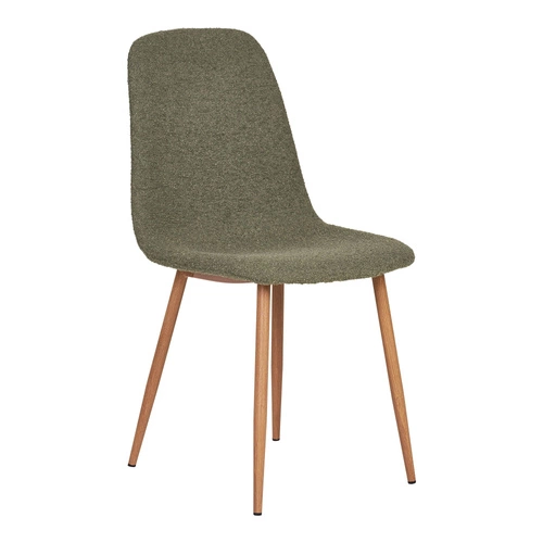 Krzesło Stockholm boucle zielone/  naturalne