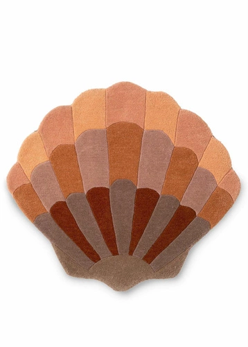 Dywan do pokoju dziecka Decor Kids muszelka nowoczesny wełniany miękki 80x90 Carpets&More