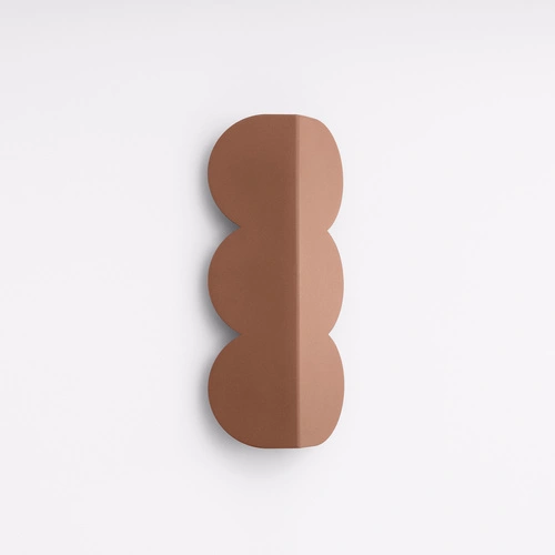 Kinkiet ścienny BISCUIT mocca nowoczesny do salonu i sypialni