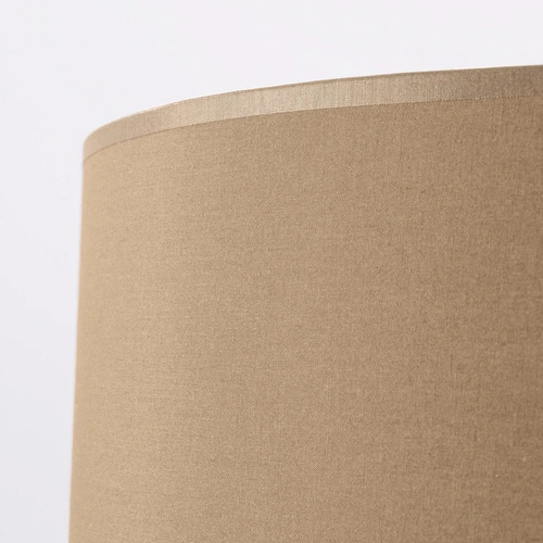 Lampa wisząca NEVIA beżowa minimalistyczna lampa do salonu i jadalni 40 cm