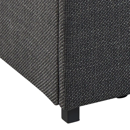 Łóżko tapicerowane Calvi 160x200 z szufladami do sypialni nowoczesne