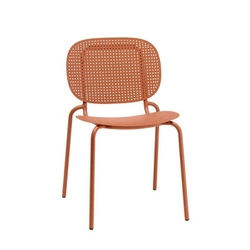 Krzesło SI-SI Dots terracotta metalowe