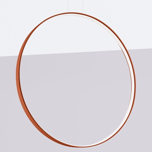 Lampa wisząca LED RIO 110 czerwona nowoczesna regulowana do salonu nad stół Thoro