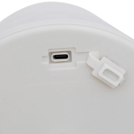 Lampka nocna LED Zack biała Atmosphera nowoczesna wodoodporna do sypialni i ogrodu