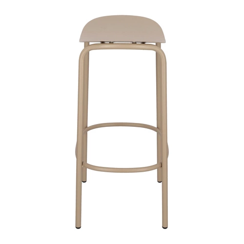 Hoker Trick szary metalowy nowoczesny bez oparcia do kuchni i ogrodu 65 cm SCAB Design