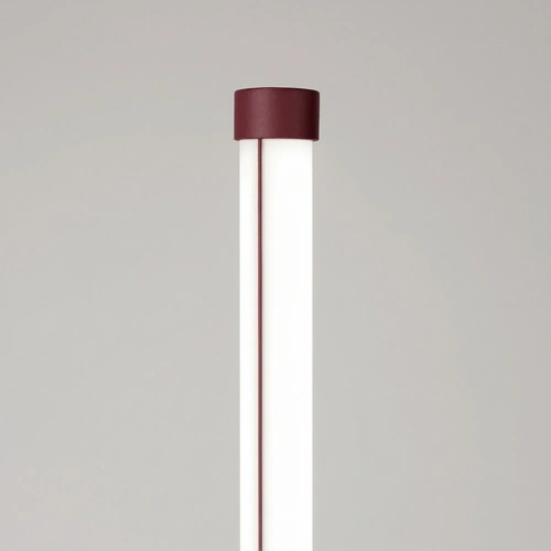 TRANG lampa stojąca do salonu nowoczesna LED burgund 4000K