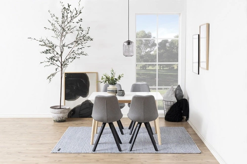 Stół Raven prostokątny naturalny/biały