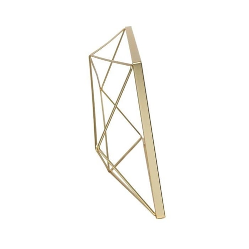 Multiramka na zdjęcia złota Prisma Umbra glamour wisząca lub stojąca metalowa szklana