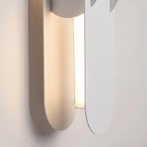 Kinkiet ścienny CHAIN biały LED 91 cm nowoczesny do salonu