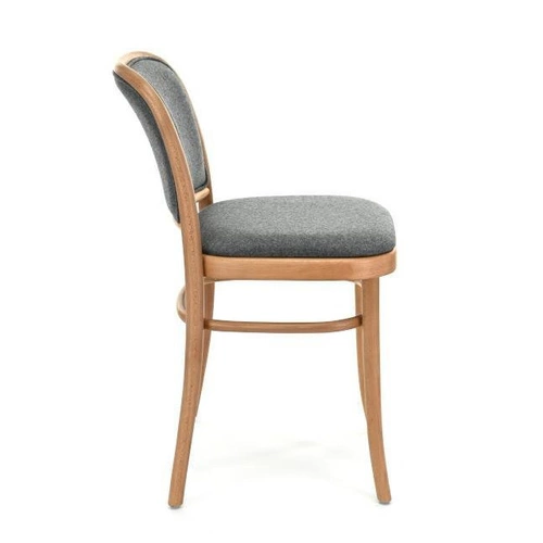 Krzesło tapicerowane Fameg A-811 do jadalni i salonu z drewna bukowego personalizowane